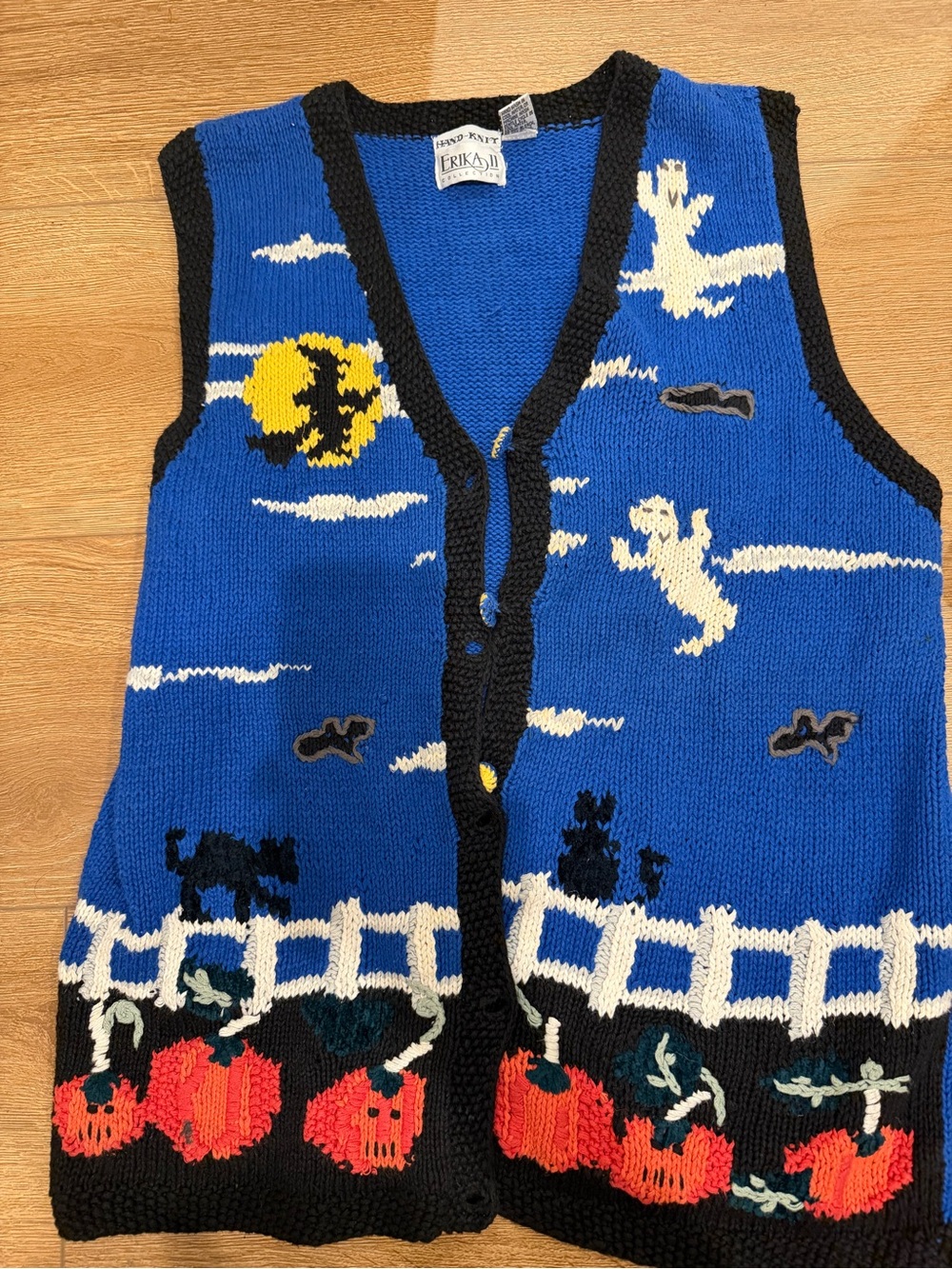 VTG 80’s Knit Hallowen Sweater Vest